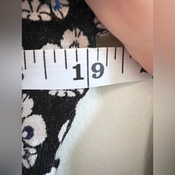 Boden Penelope jersey dress long sleeve carnation stamp 100% cotton knit spring - Picture 11 of 12